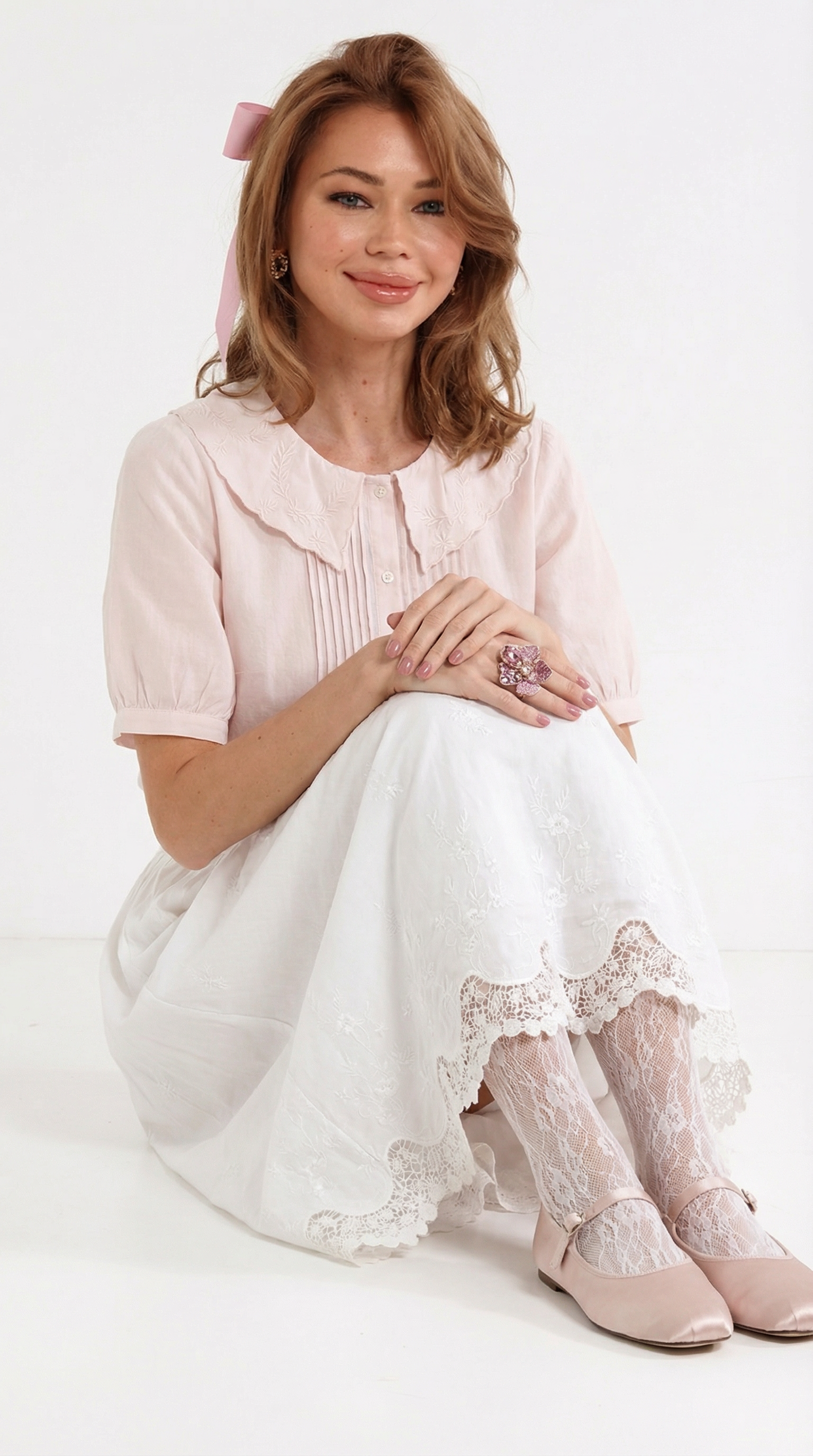 The Blush Balance Blouse
