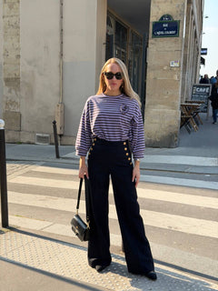 Wild Iris Glazur Stripe