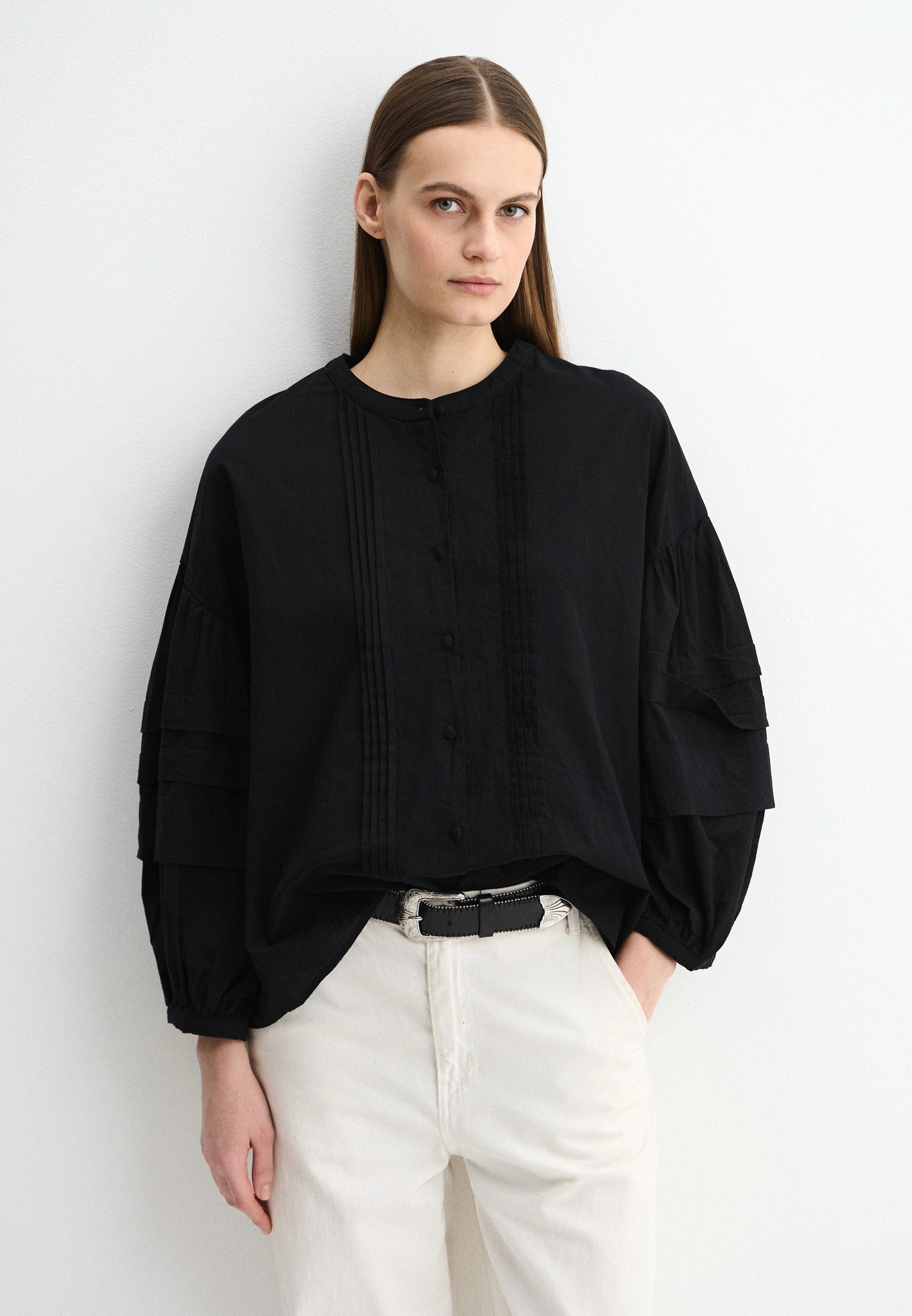 Celeste Noir Blouse