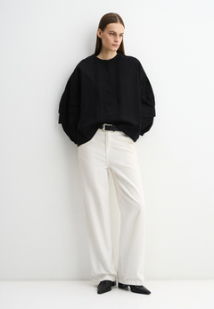Celeste Noir Blouse