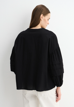 Celeste Noir Blouse