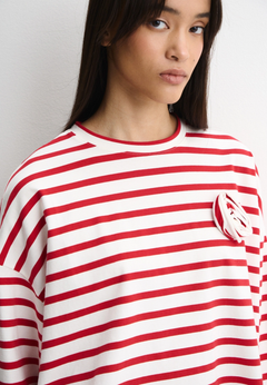 Crimson Current Glazur Stripe